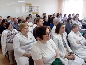 В Березинской ЦРБ состоялась встреча коллектива с сотрудниками правоохранительных органов