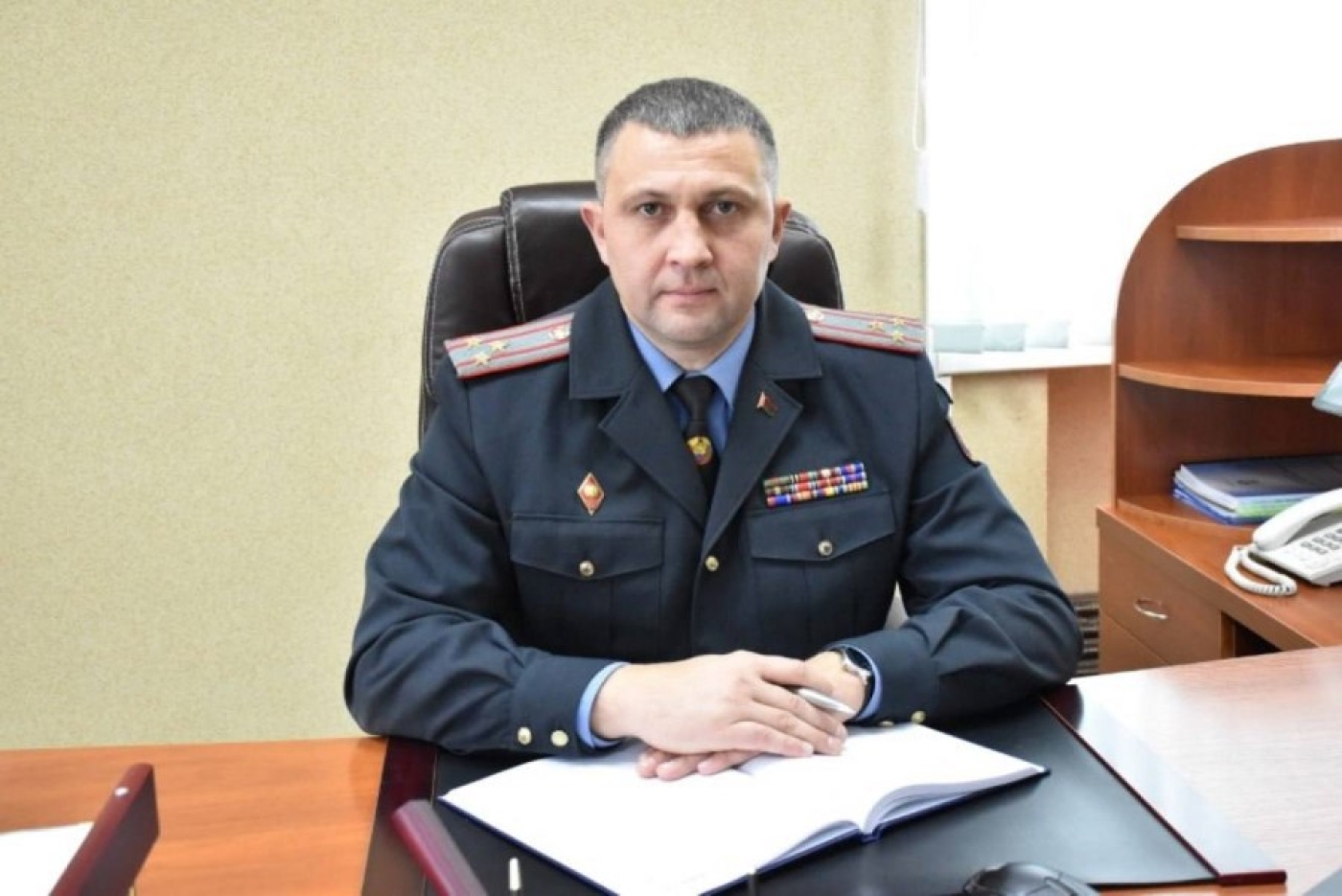 «Прямую телефонную линию» проведет начальник отдела внутренних дел, полковник милиции Вадим Конопацкий