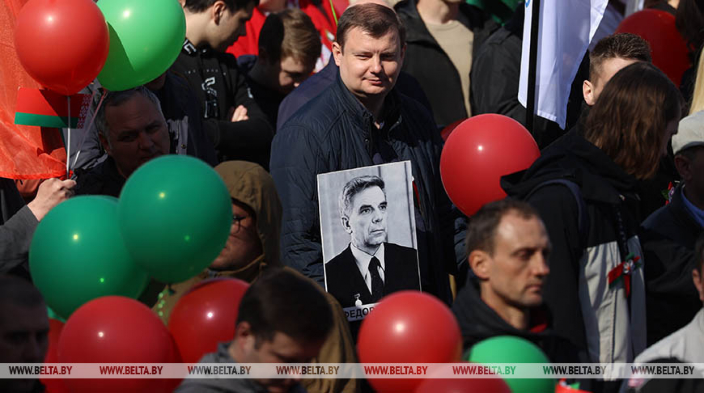 Шествие поколений проходит в Минске
