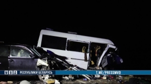 Маршрутка сначала столкнулась с трактором. В МВД дополнили картину смертельного ДТП в Светлогорском районе