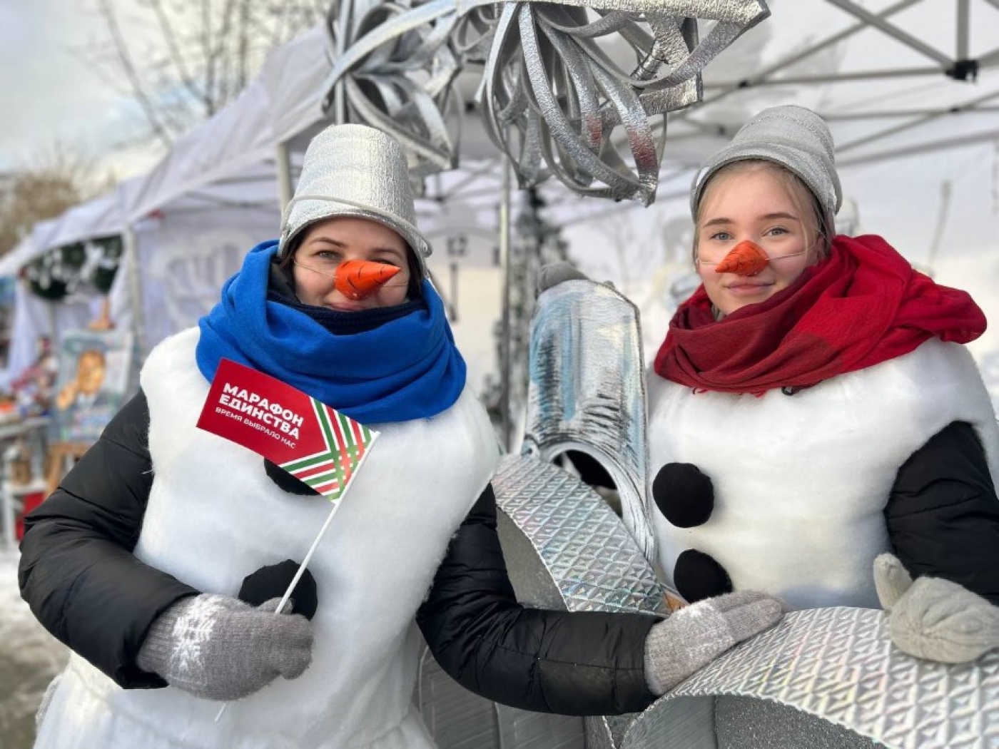 Второй день «Марафона единства» в Солигорске. «Калядныя гуляннi» ждут солигорчан