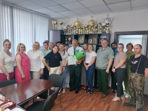 Владимир Яковец получил почетную грамоту Минского ГПЛХО