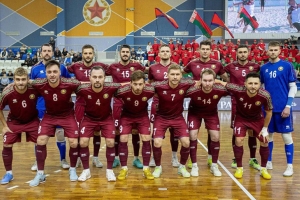 Белорусы уступили в первом матче квалификации ЧМ по мини-футболу