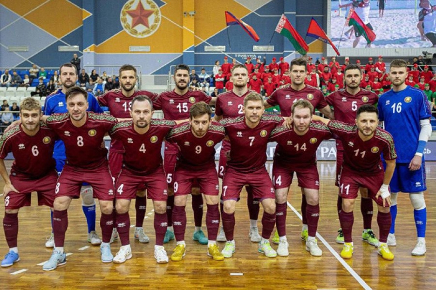 Белорусы уступили в первом матче квалификации ЧМ по мини-футболу