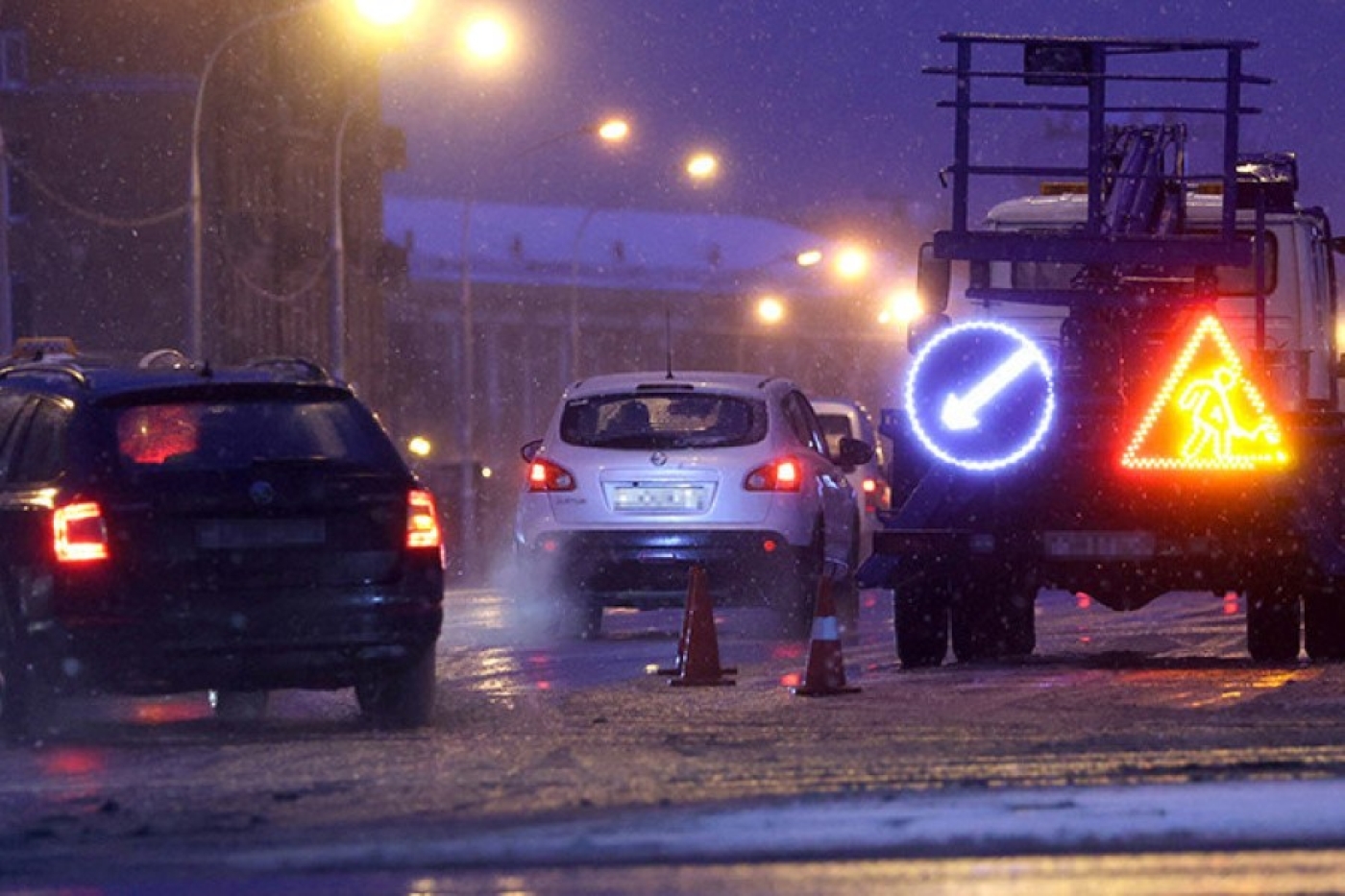 В Минской области усилили уборку снега: задействовано 190 машин и более 360 работников