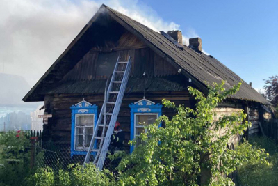 На пожаре погиб мужчина