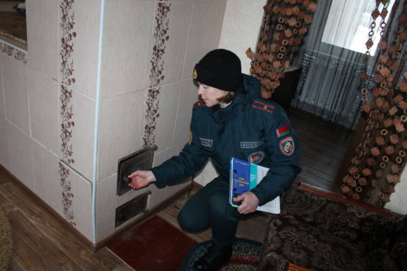 В районе продолжается пожарно-профилактическая работа