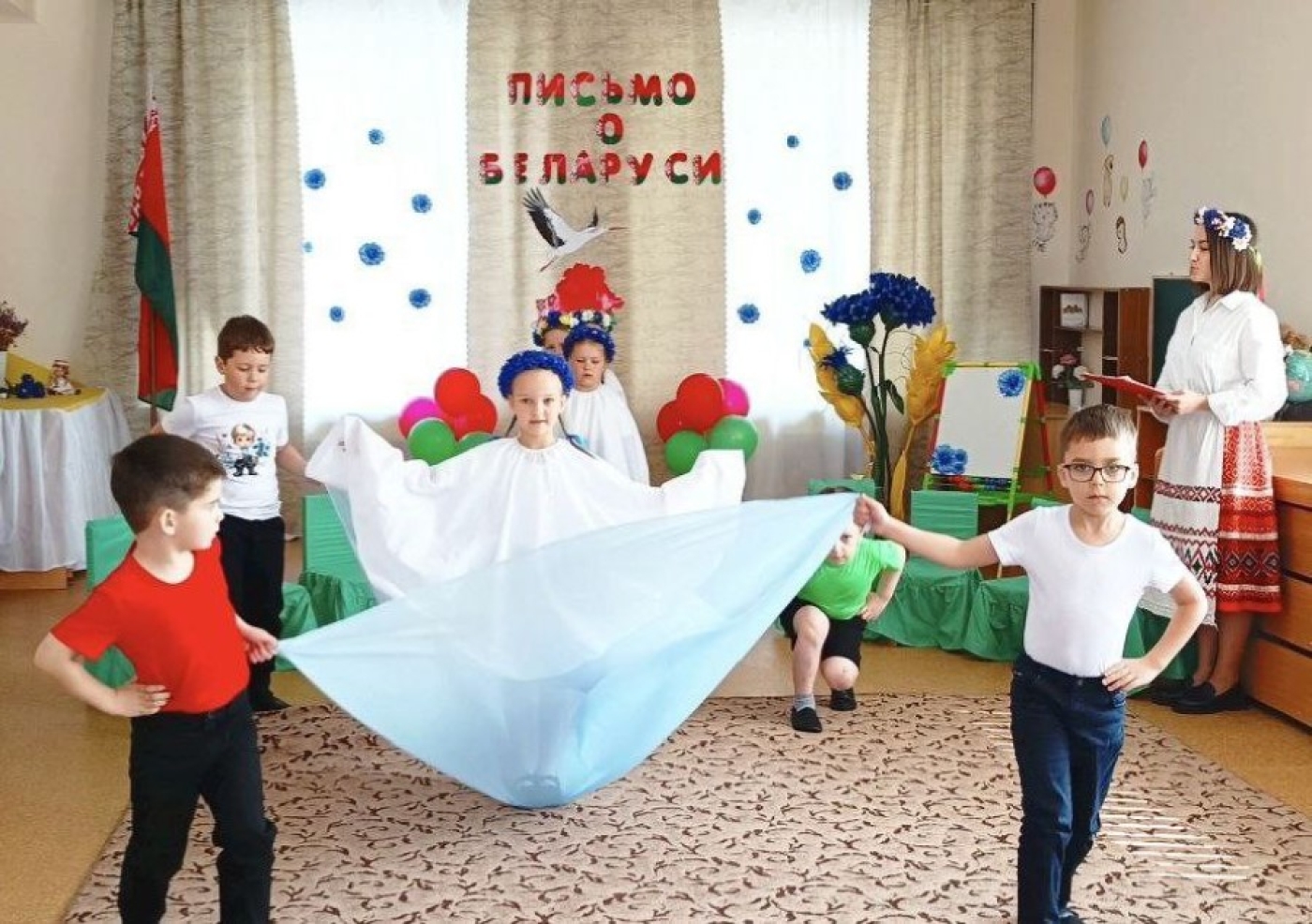 "Письмо о Беларуси": в детском саду №5 говорили о любви к Родине