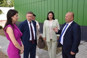 Березинскую ЦРБ посетил начальник главного управления по здравоохранению Миноблисполкома Игорь Шамаль