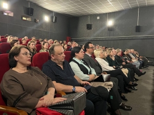 В Березино в кинотеатре «Юбилейный» состоялась общенациональная премьера кинологии о геноциде белорусского народа.