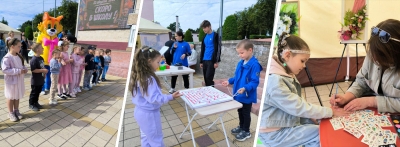 Школьная ярмарка в Березино