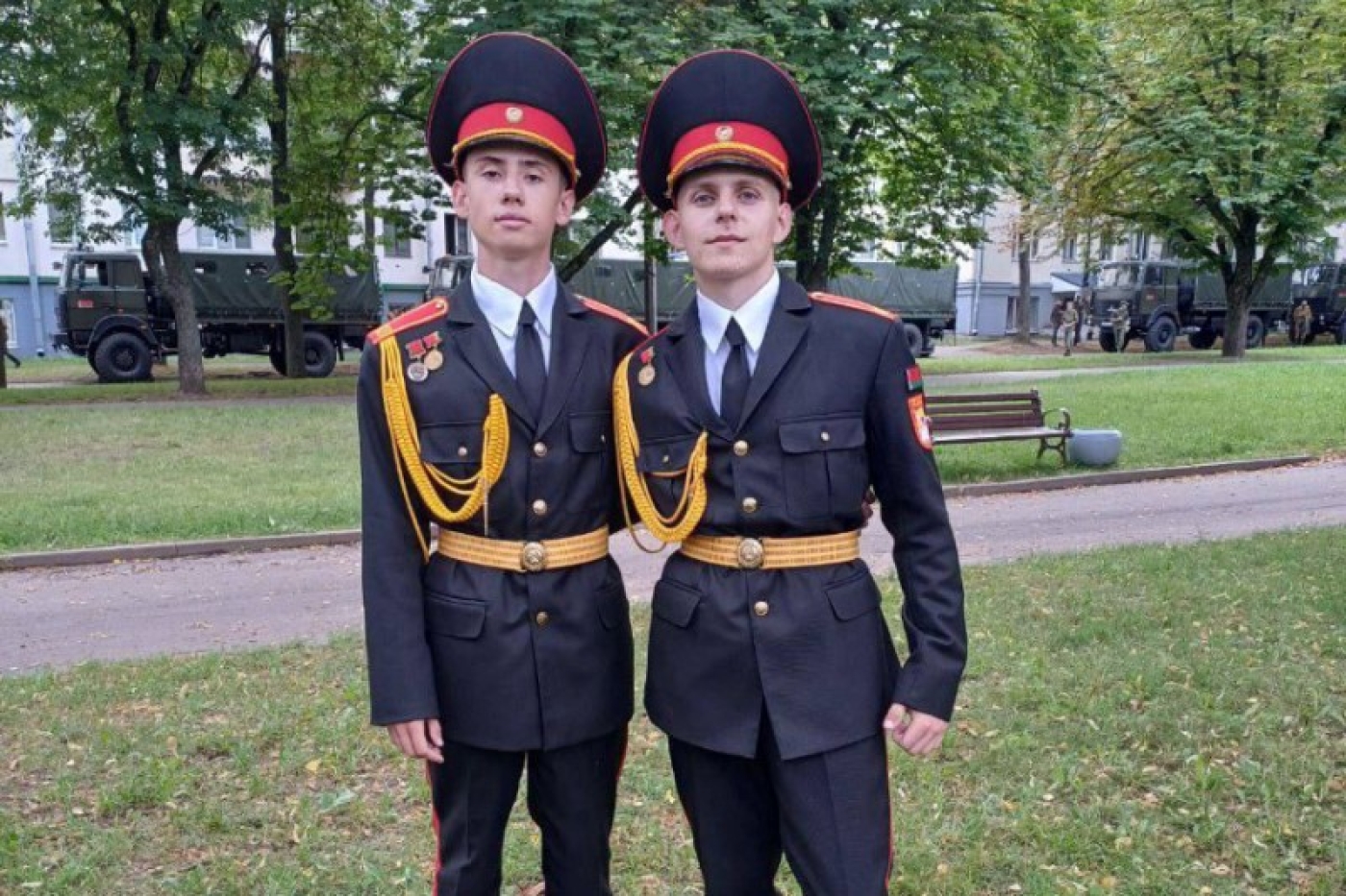 Березинец принял участие в параде в Минске