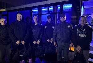 В военном комиссариате Березинского района состоялась очередная отправка призывников на срочную военную службу