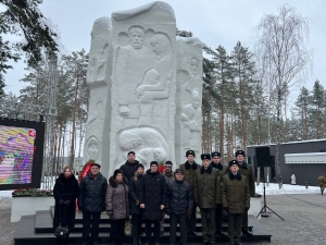 В день памяти жертв геноцида состоялось открытие обновленного мемориального комплекса узникам Озаричского лагеря смерти