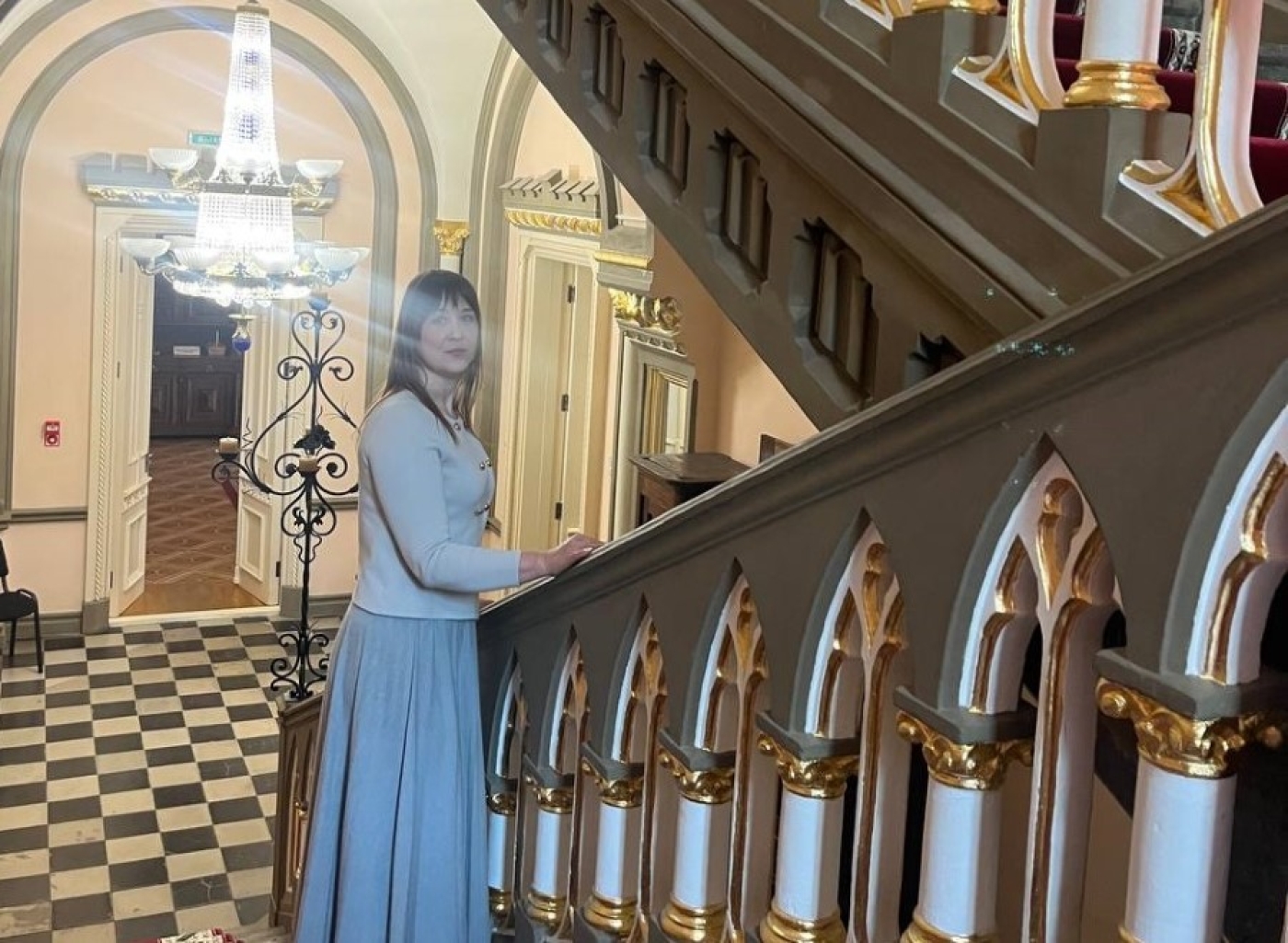 Представители средств массовой информации Минской области посетили в Жлобинском районе музей-усадьбу XIX в. Козелл-Поклевских