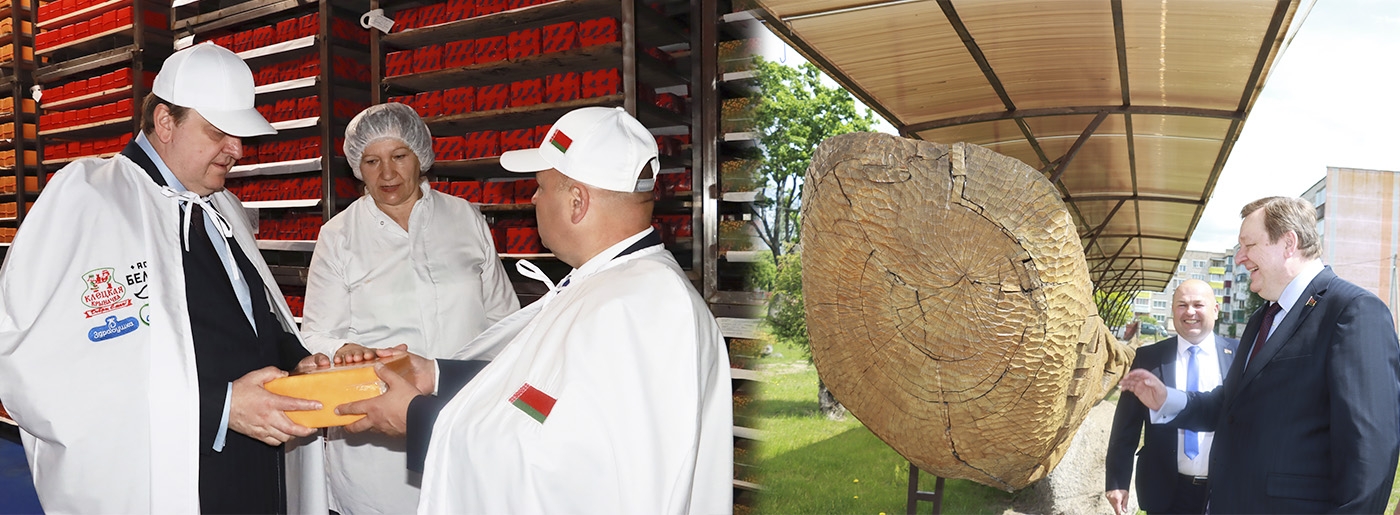 Визит в Березино парламентария