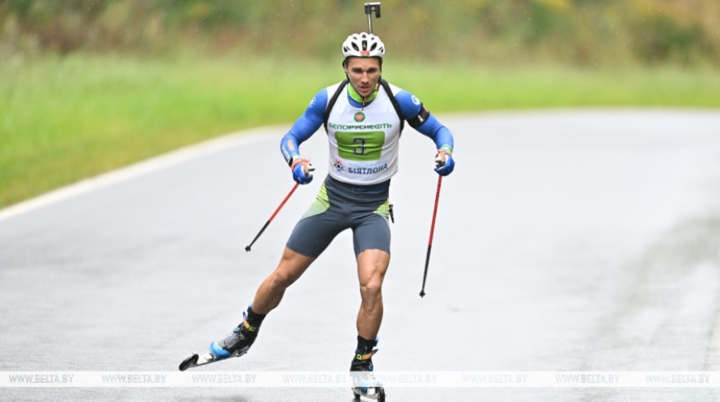 Смольский стал чемпионом Беларуси в спринте на лыжероллерах