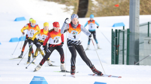 В "Раубичах" завершился финал республиканских соревнований по биатлону "Снежный снайпер"