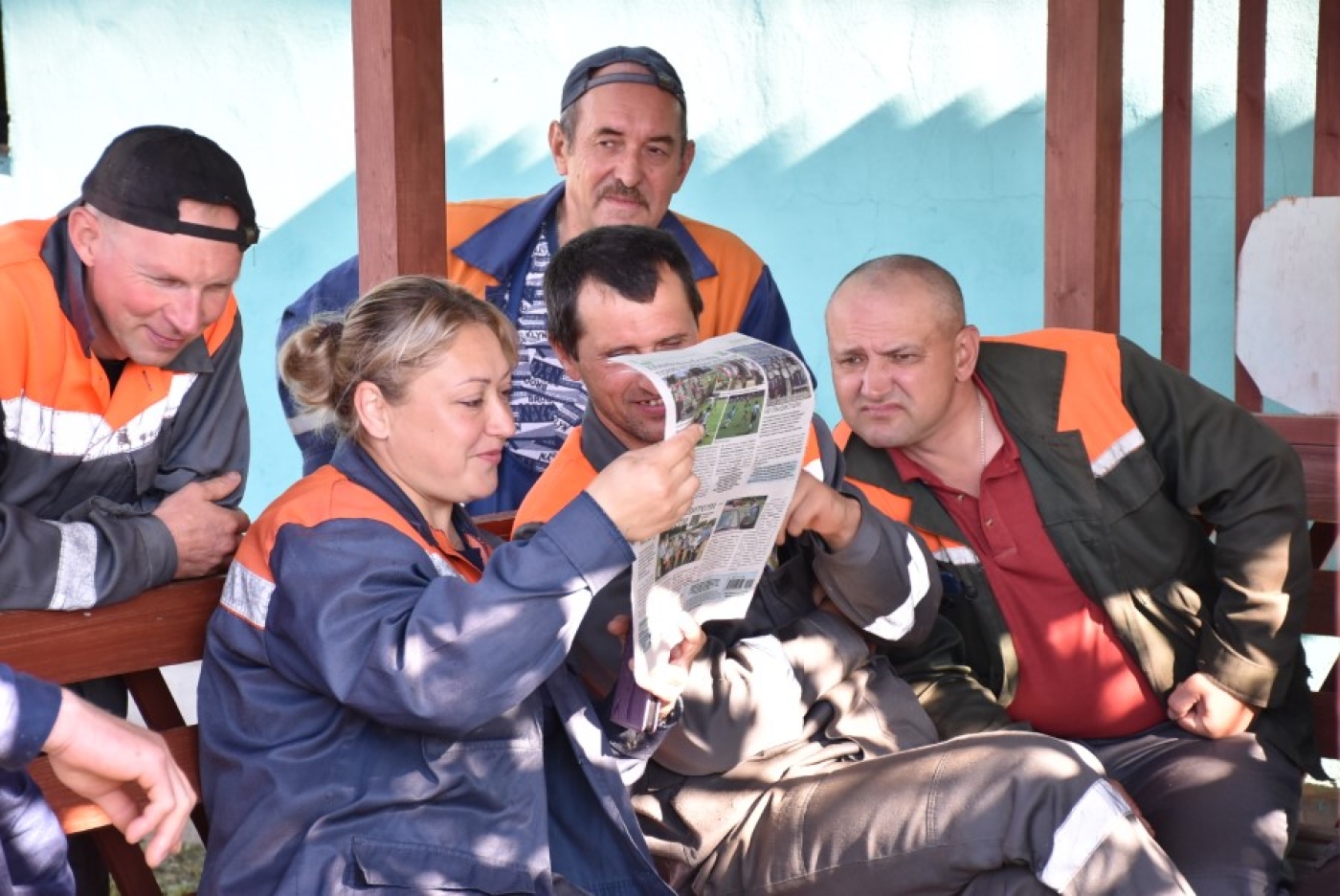 Сотрудники районной газеты встретились с работниками Березинского лесхоза