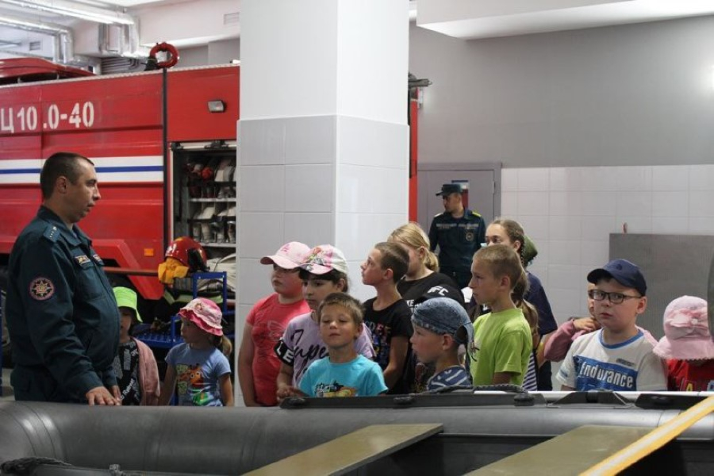 Экскурсия к спасателям: как всегда, недовольных нет!
