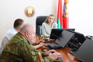 Приём граждан провела председатель Минского областного комитета природных ресурсов и охраны окружающей среды Екатерина Полещук
