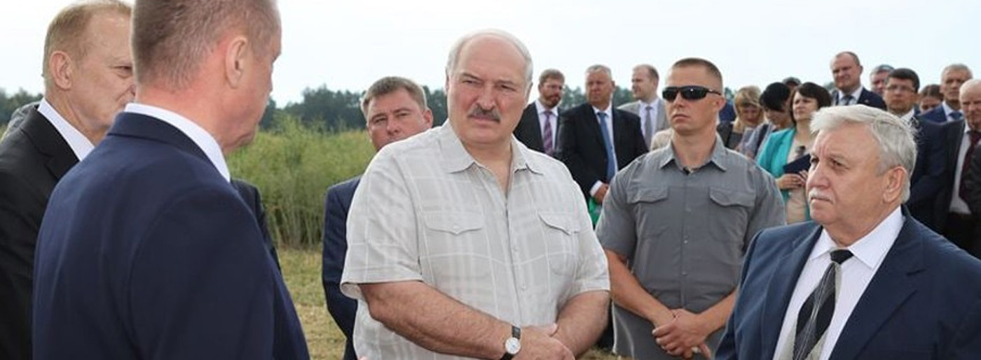 Лукашенко с рабочей поездкой посещает Смолевичский район