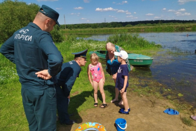 Лето, речка, безопасность…