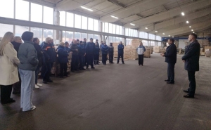 Юрий Корсик провел встречу с руководством и трудовым коллективом УП «Керавуд»