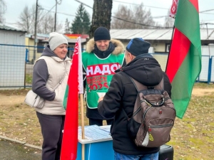 Сбор подписей в Минской области не останавливается ни на день!