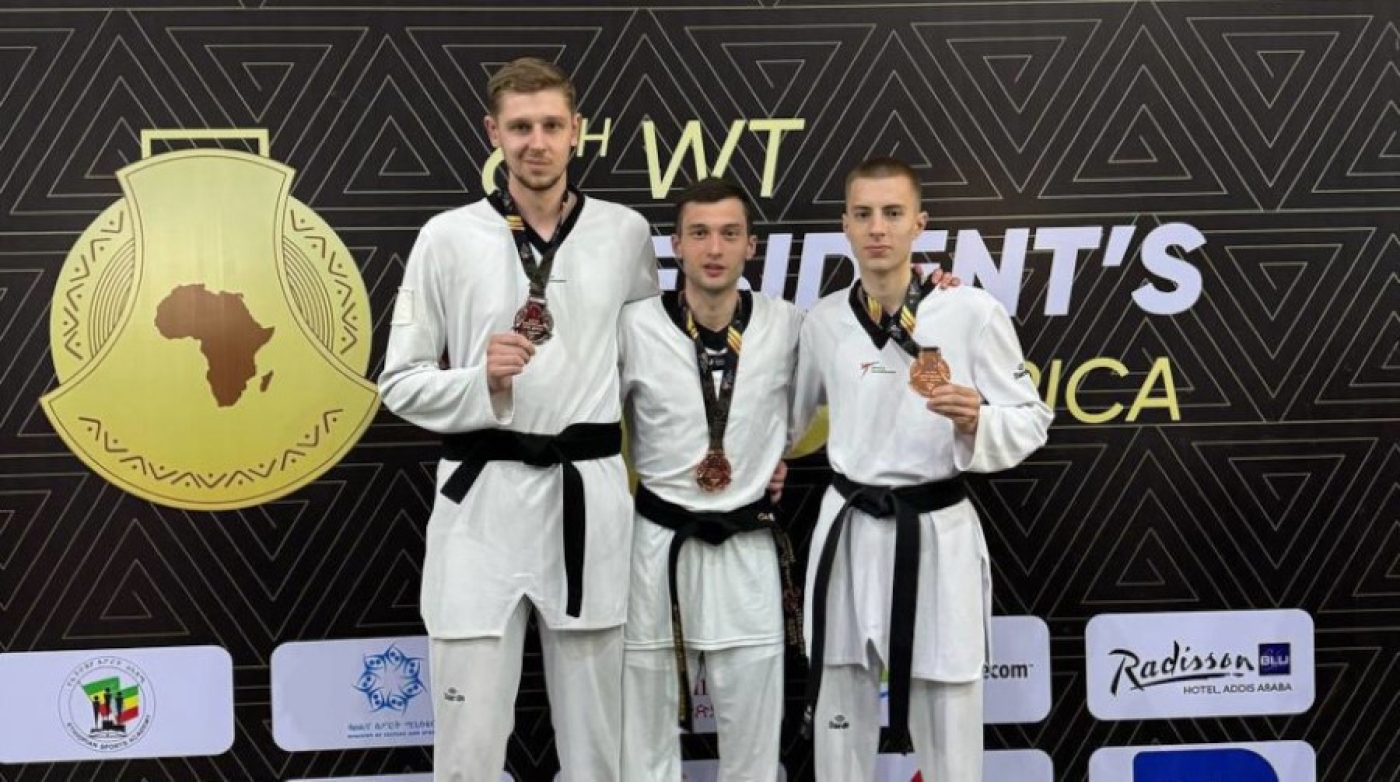Белорусские тхэквондисты взяли три медали на турнире в Эфиопии