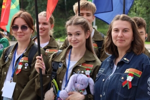 ОСК «Раубичи» объединил 150 бойцов со всей Минщины на студотрядовском слёте