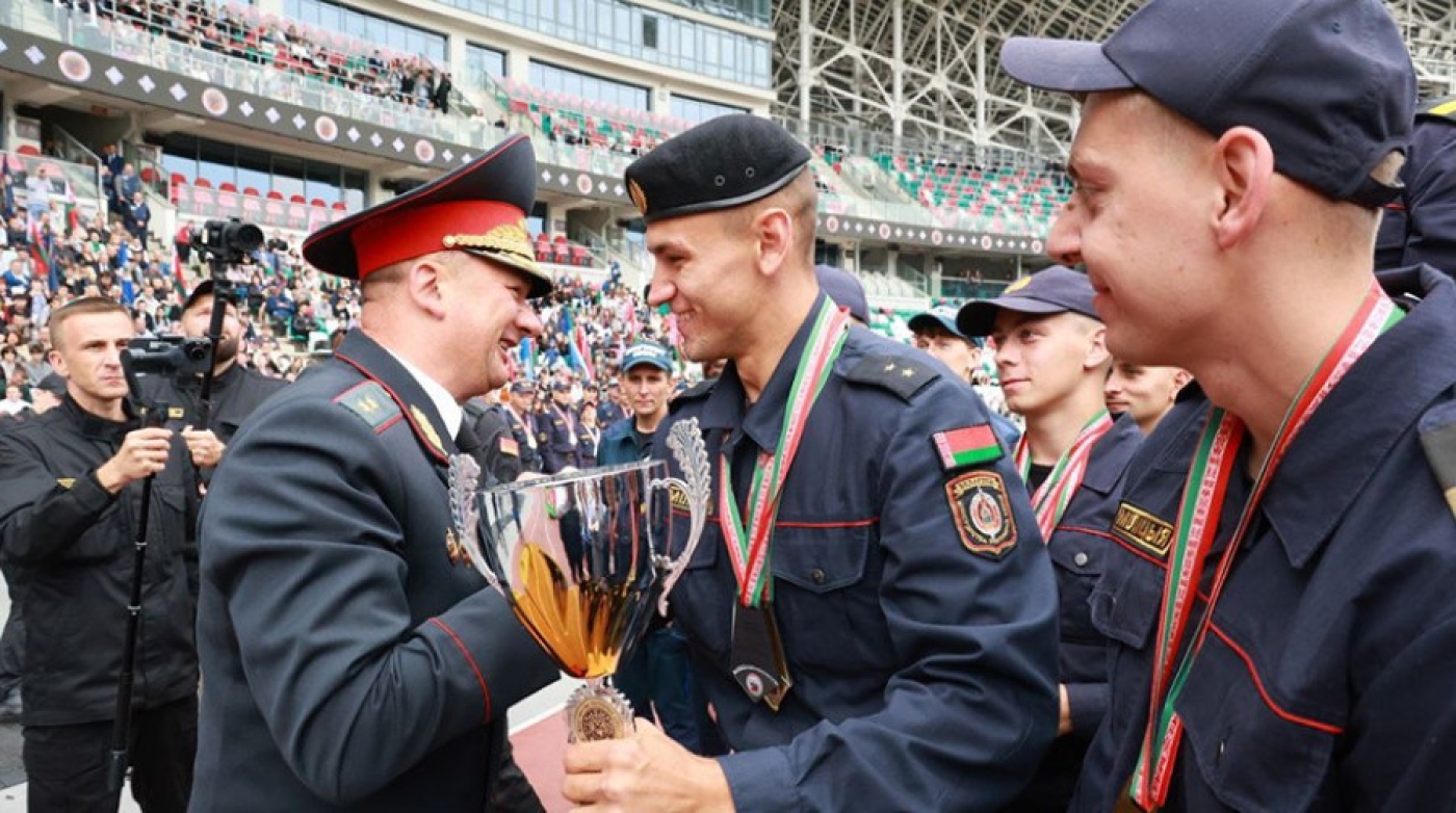 Лучших сотрудников Департамента охраны МВД определили в Минске