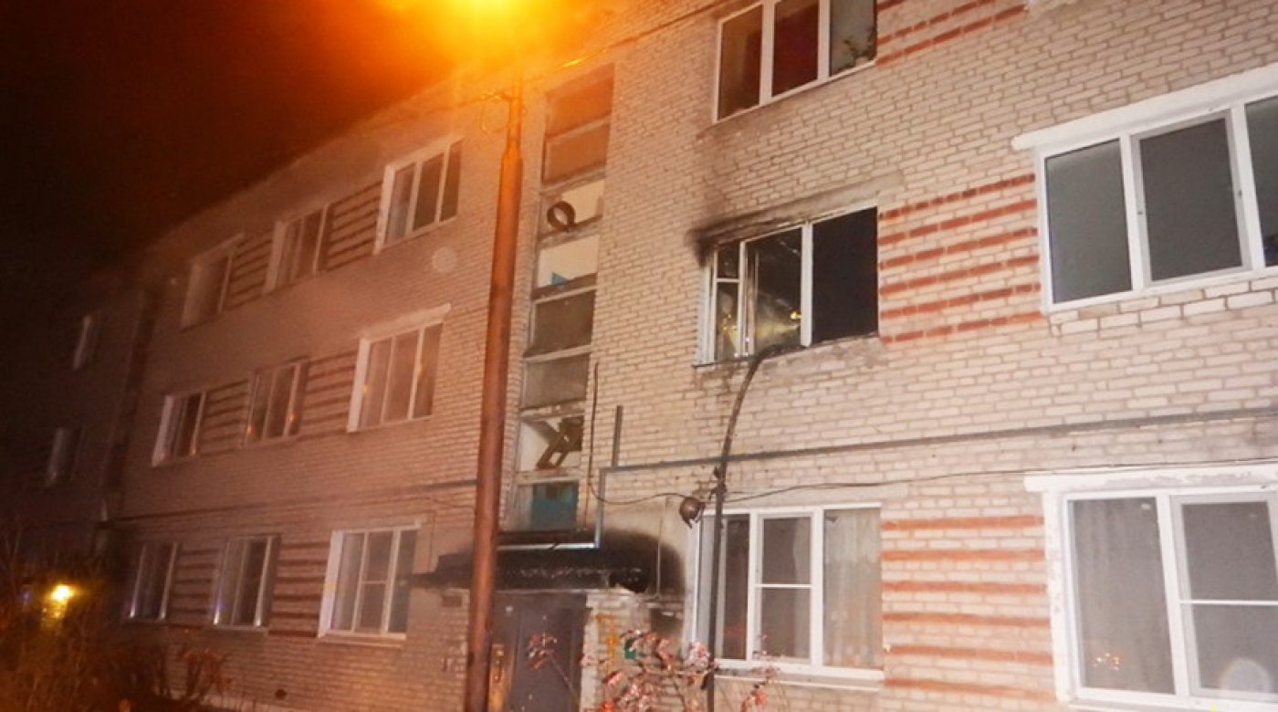 В Полоцком районе при пожаре в квартире погиб пенсионер