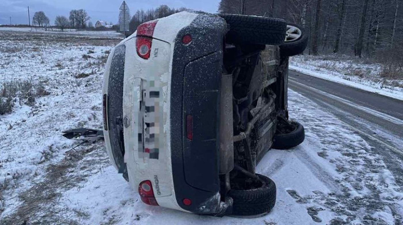 В Минской области за прошлый год в ДТП с опрокидыванием погибли шесть человек