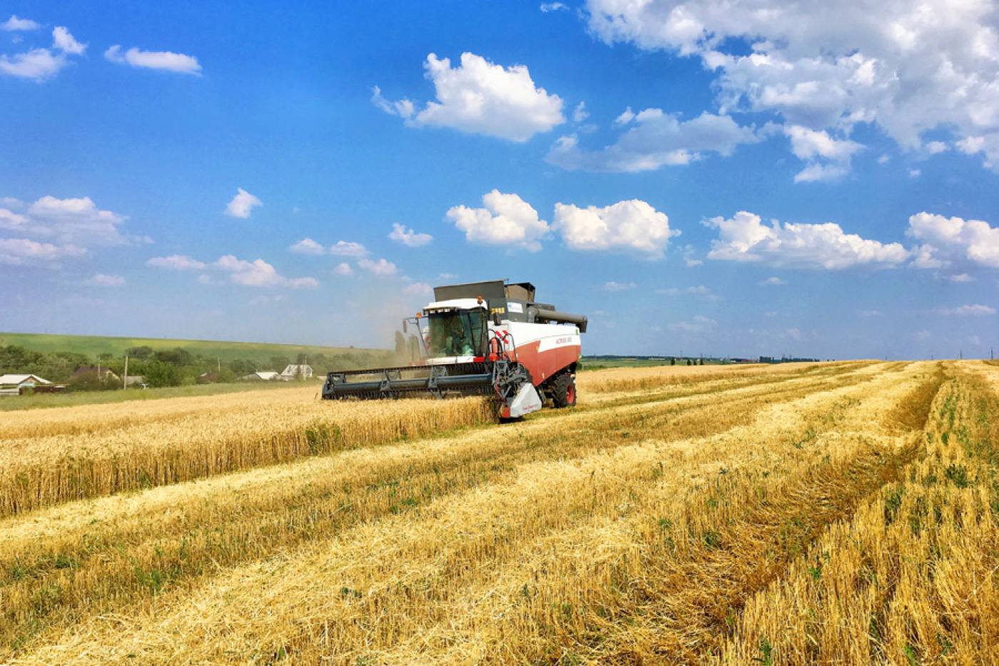 Карта раёна на 8 жніўня