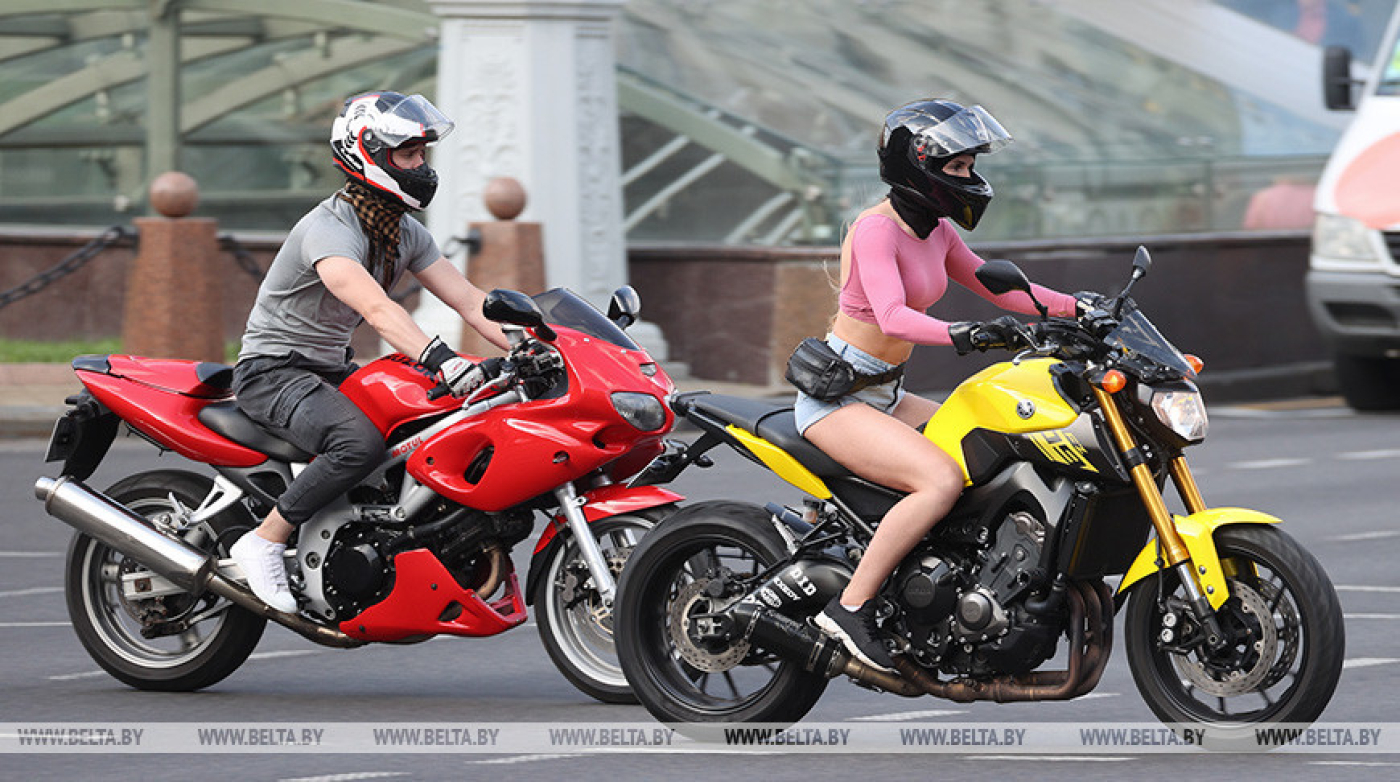 ГАИ напомнила мотоциклистам о мерах безопасности при езде