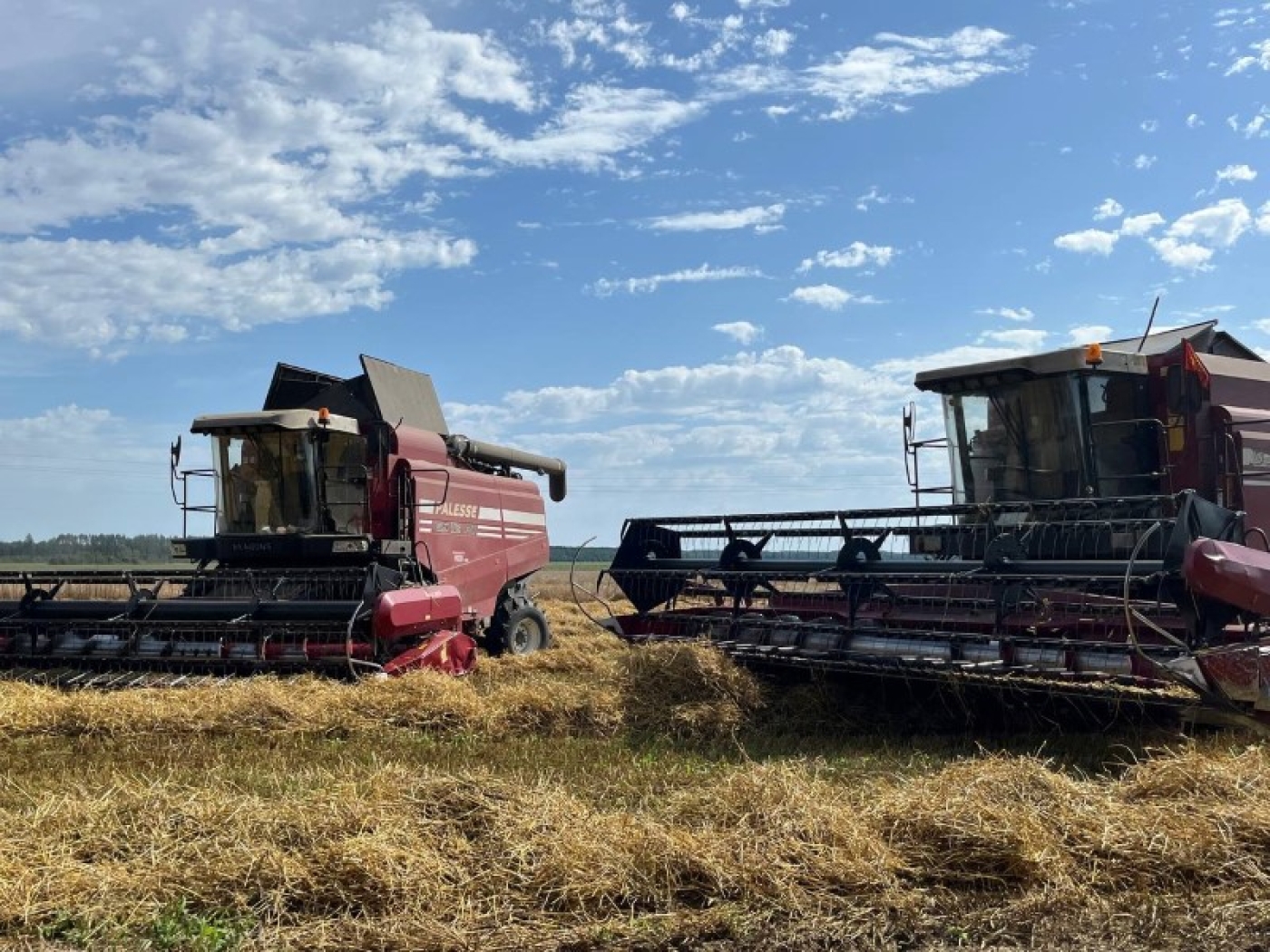 Березинцы помогают соседям
