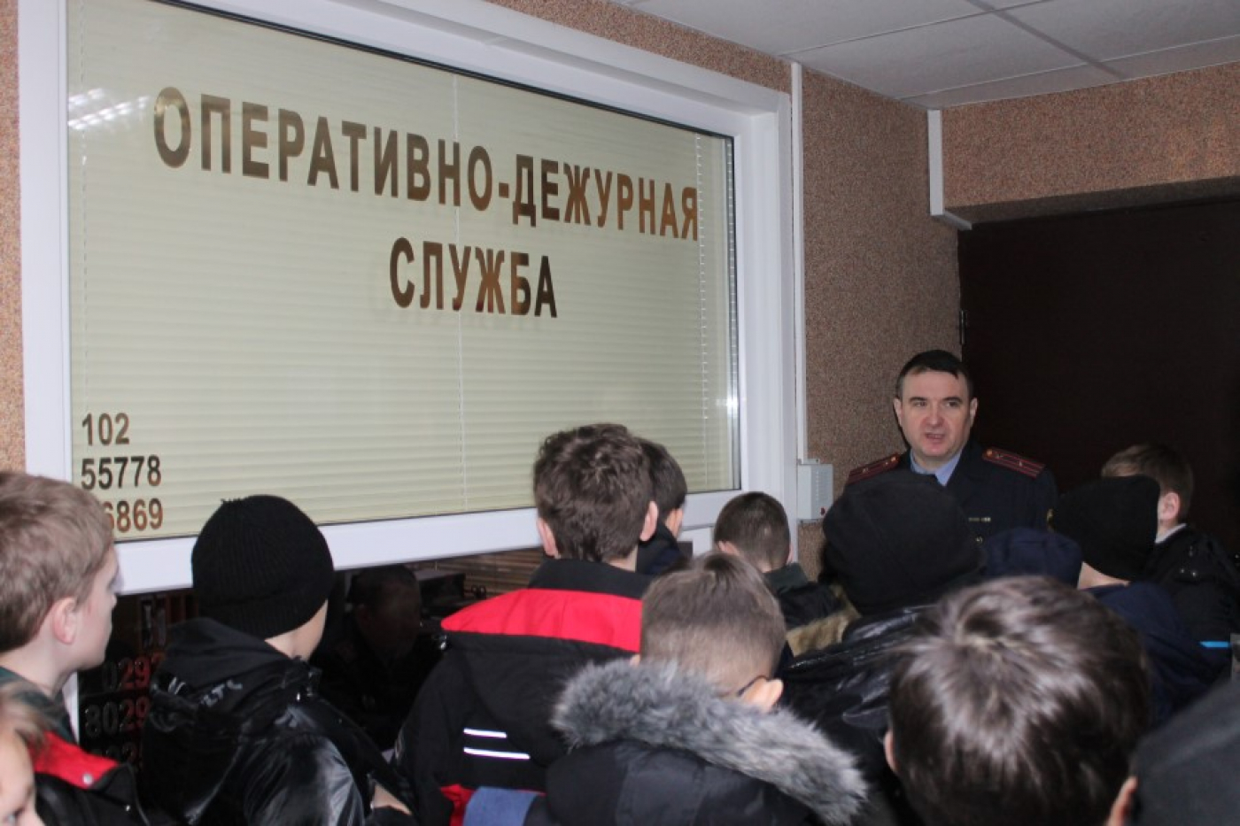 Урок мужества от березинских милиционеров