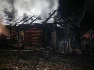 Два пожара за прошедшие сутки