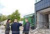 Строительные работы в ЦРБ глава района Андрей Соколовский держит на личном контроле