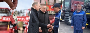 Техника к жатве: хозяйства Минской области получили 100 новых комбайнов