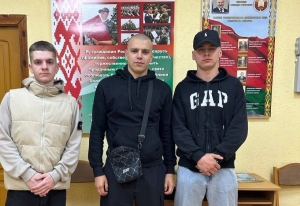 В Березино началась отправка призывников на срочную военную службу