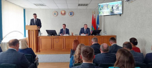 В Слуцке проходит заседание райисполкома с участием председателя Миноблисполкома Александра Турчина