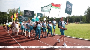 Спартакиада белорусских СМИ проходит в "Стайках"