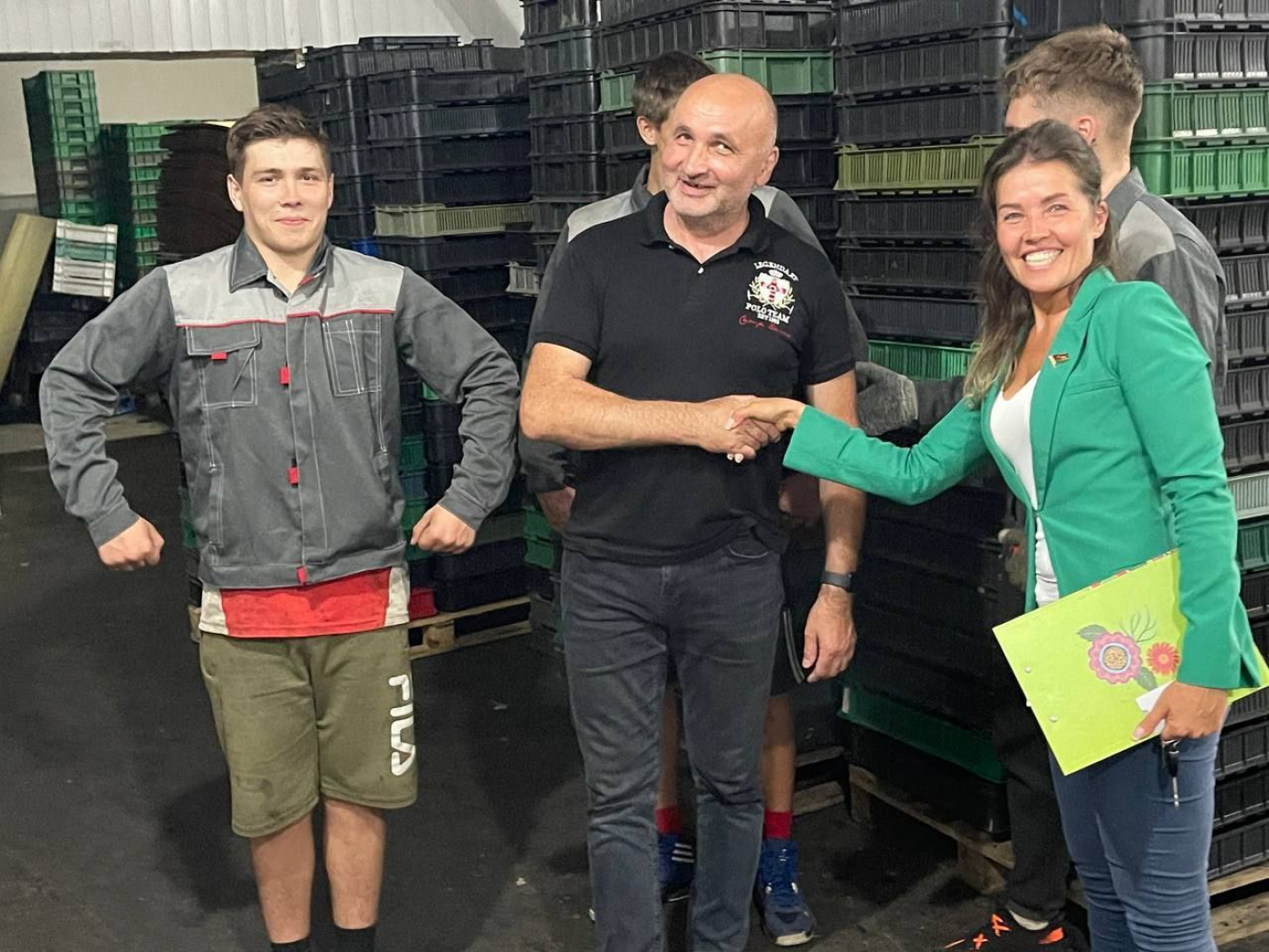 В «Истоке» работает студенческий отряд