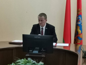 Председатель Миноблисполкома Александр Турчин проводит прием граждан в Любанской райисполкоме