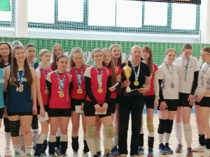 Команда Березинской гимназии стала чемпионом республиканских соревнований по волейболу