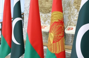 Встреча Лукашенко и премьер-министра Пакистана Шахбаза Шарифа началась во Дворце Независимости