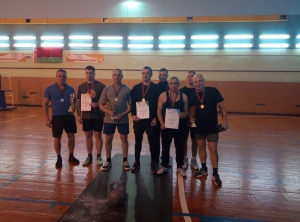 В Березино прошли районные соревнования по гиревому спорту