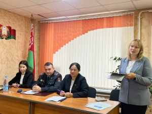 Встреча с коллективом Березинского ТЦСОН